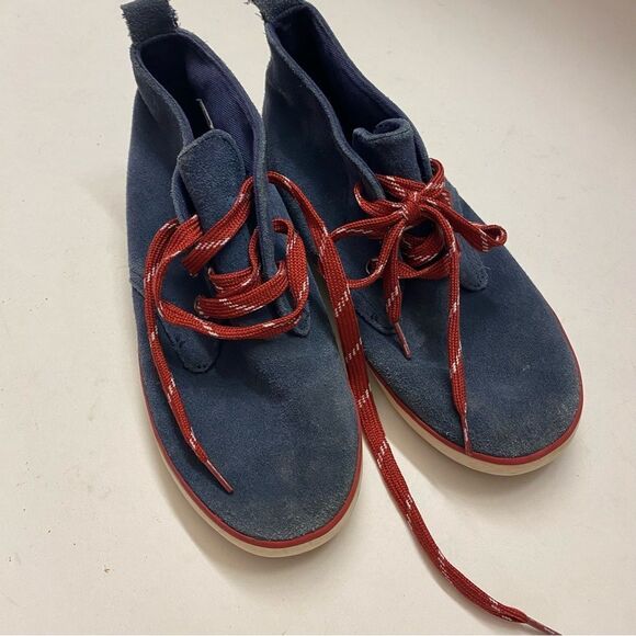 HANNAH ANDERSSON Nils Suede leather Chukka Boots Hybrid Boot Sneaker navy Blue 2 - Picture 1 of 8